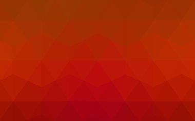 Üçgenler ve degrade origami tarzı oluşur kırmızı köşeli tasarım deseni.