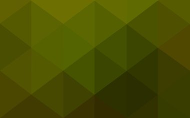 Üçgenler ve degrade origami tarzı oluşur koyu yeşil köşeli tasarım deseni.