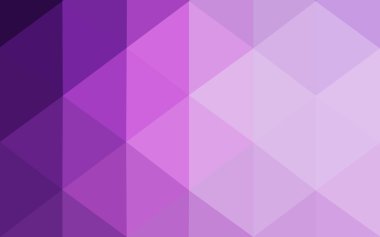 Üçgenler ve degrade origami tarzı oluşur çok renkli mor, pembe poligonal tasarım deseni.