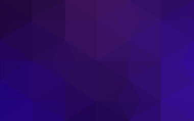 Üçgenler ve degrade origami tarzında oluşan koyu mor kenarlı tasarım deseni.