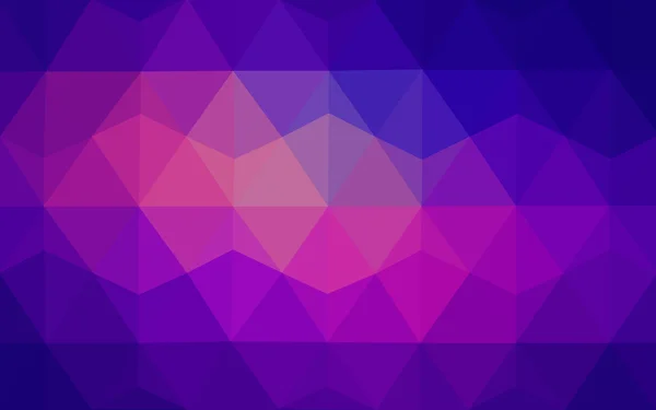 Multicolor blå, röd polygonal designmönster, som består av trianglar och lutningen i origami stil. — Stock vektor