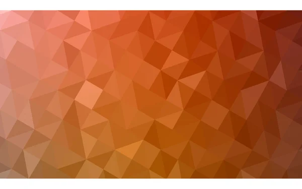 Padrão poligonal laranja, que consistem em triângulos e gradiente, fundo no estilo origami . — Vetor de Stock