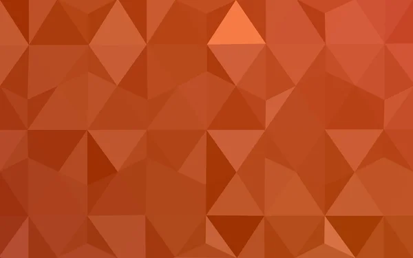 Patrón de diseño poligonal rojo, que consiste en triángulos y gradiente en estilo origami . — Vector de stock
