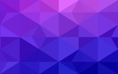 Üçgenler ve degrade origami tarzı oluşur çok renkli pembe, mavi köşeli tasarım deseni.