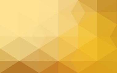 Degrade, arka planda origami stil ve üçgen oluşur turuncu poligonal desen.