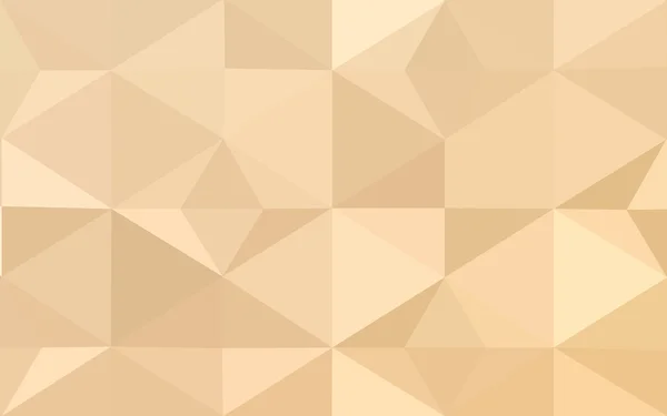 Żółtego wielokąta wzór, który składa się z trójkątów i gradientu w stylu origami. — Wektor stockowy