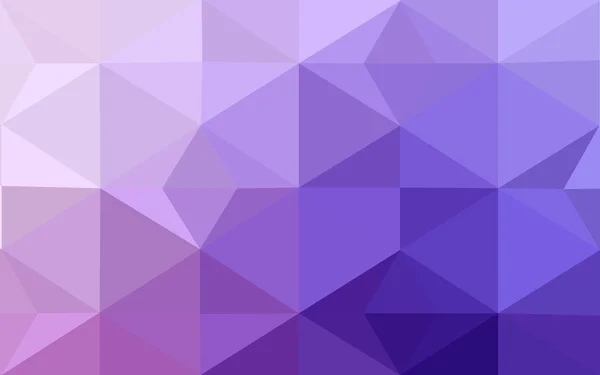 Многоцветный фиолетовый, розовый многоугольный рисунок, состоящий из треугольников и градиента в стиле оригами . — стоковый вектор