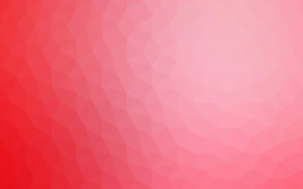 红色的多边形设计模式，三角形和梯度的折纸样式组成的. — 图库矢量图片
