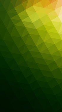 Çok renkli koyu kırmızı, yeşil poligonal tasarlamak, hangi 