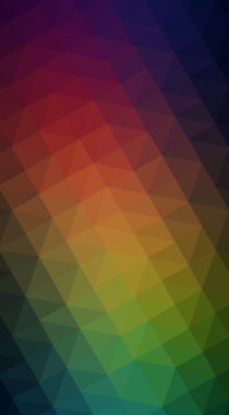 Çok renkli koyu kırmızı, yeşil poligonal tasarlamak, hangi 