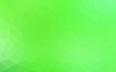 Üçgenler ve degrade origami tarzı oluşur yeşil köşeli tasarım deseni.