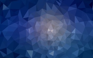 Üçgenler ve degrade origami tarzı oluşur çok renkli koyu pembe, mavi köşeli tasarım deseni.