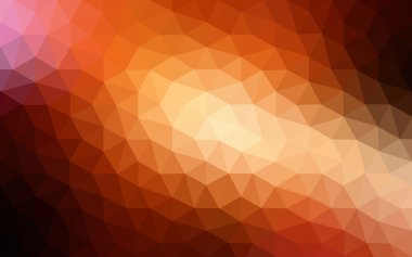 Üçgenler ve degrade origami tarzı oluşur koyu kırmızı köşeli tasarım deseni.