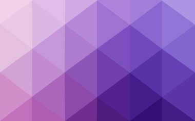 Üçgenler ve degrade origami tarzı oluşur çok renkli mor, pembe poligonal tasarım deseni.
