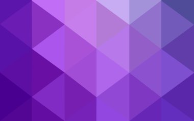 Üçgenler ve degrade origami tarzı oluşur çok renkli mor, pembe poligonal tasarım deseni.