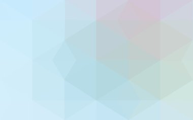 Üçgenler ve degrade origami tarzı oluşur mavi köşeli tasarım deseni.