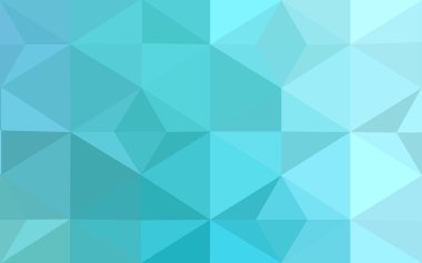 Üçgenler ve degrade origami tarzı oluşur yeşil köşeli tasarım deseni.
