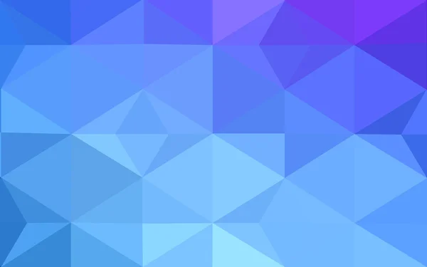 Multicolor rosa, blå polygonal designmönster, som består av trianglar och lutningen i origami stil. — Stock vektor