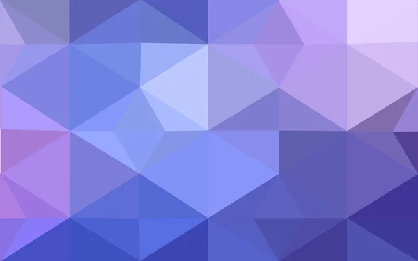Patrón de diseño poligonal multicolor rosa, azul, que consiste en triángulos y gradiente en estilo origami . — Archivo Imágenes Vectoriales
