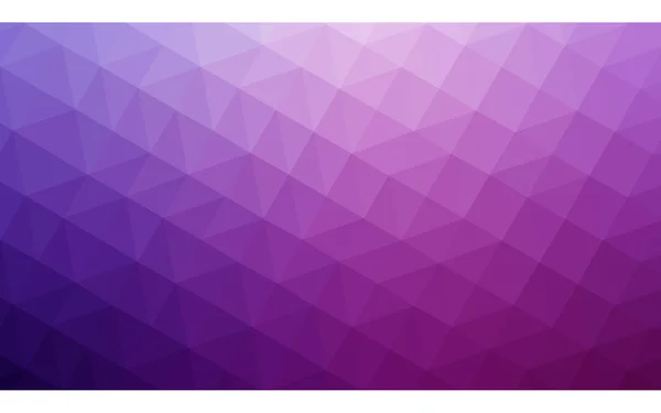 Многоцветный фиолетовый, розовый многоугольный рисунок, состоящий из треугольников и градиента в стиле оригами . — стоковый вектор