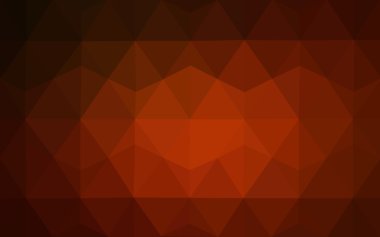 Üçgenler ve degrade origami tarzı oluşur koyu kırmızı köşeli tasarım deseni.