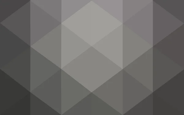 Padrão de design poligonal cinza, que consistem em triângulos e gradiente no estilo origami . — Vetor de Stock