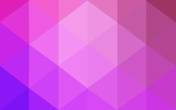 Multicolore violet, motif polygonal rose, qui se composent de triangles et de dégradé dans le style origami . — Image vectorielle