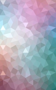 Üçgenler ve degrade origami tarzı oluşur çok renkli kırmızı, yeşil köşeli tasarım deseni.