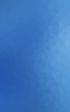 Üçgenler ve degrade origami tarzı oluşur mavi köşeli tasarım deseni.