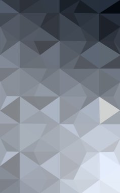 Üçgenler ve degrade origami tarzı oluşur gri köşeli tasarım deseni.