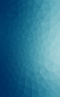 Üçgenler ve degrade origami tarzı oluşur mavi köşeli tasarım deseni.