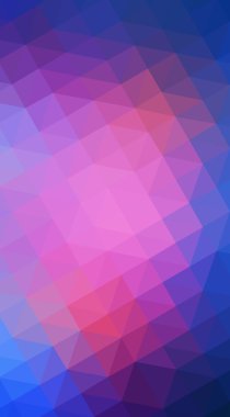 Çok renkli mavi, kırmızı kenarlı tasarım illüstrasyon, hangi consis