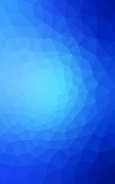 Üçgenler ve degrade origami tarzı oluşur mavi köşeli tasarım deseni.