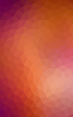 Üçgenler ve degrade origami tarzı oluşur çok renkli koyu kırmızı, sarı, turuncu poligonal tasarım deseni.