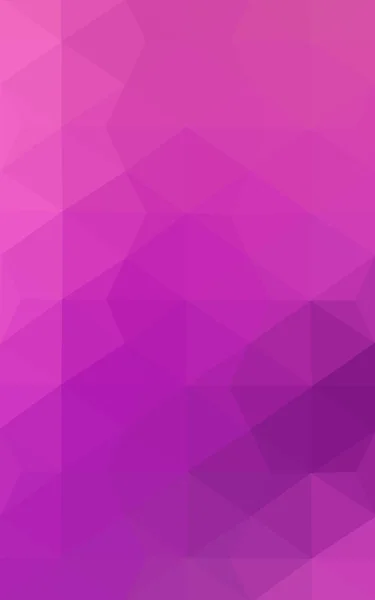 Pink polygonal design pattern, which consist of triangles and gradient in origami style. — Stock Photo, Image