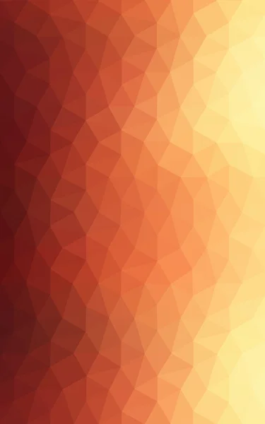 Multicolor dark red, yellow, orange polygonal design pattern, which consist of triangles and gradient in origami style. — Stock Photo, Image