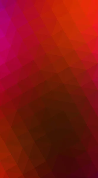 Multicolore rosa, rosso, arancione disegno poligonale illustrazione, whic — Foto Stock