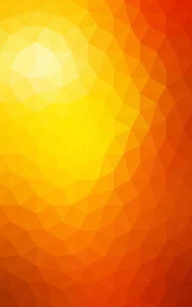 Multicolor padrão de design poligonal vermelho escuro, amarelo, laranja, que consistem em triângulos e gradiente no estilo origami . — Fotografia de Stock
