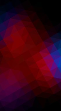 Çok renkli koyu mavi, kırmızı kenarlı tasarım illüstrasyon, hangi c