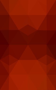 Üçgenler ve degrade origami tarzı oluşur koyu kırmızı köşeli tasarım deseni.