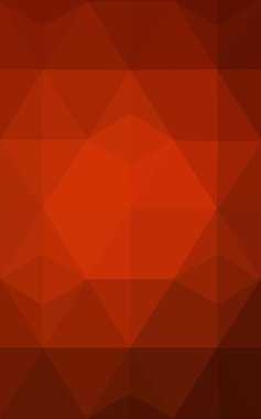 Üçgenler ve degrade origami tarzı oluşur koyu kırmızı köşeli tasarım deseni.