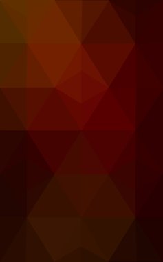 Üçgenler ve degrade origami tarzı oluşur koyu kırmızı köşeli tasarım deseni.