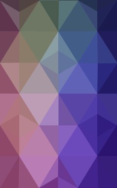 Üçgenler ve degrade origami tarzı oluşur çok renkli koyu pembe, yeşil köşeli tasarım deseni.