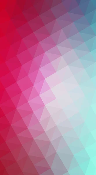 Multicolor blå, röd polygonal design illustration, som konsekvent — Stockfoto