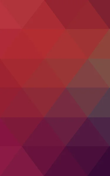 Multicolor różowy, czerwony, pomarańczowy projekt wielokątne wzór, który składa się z trójkątów i gradientu w stylu origami. — Zdjęcie stockowe