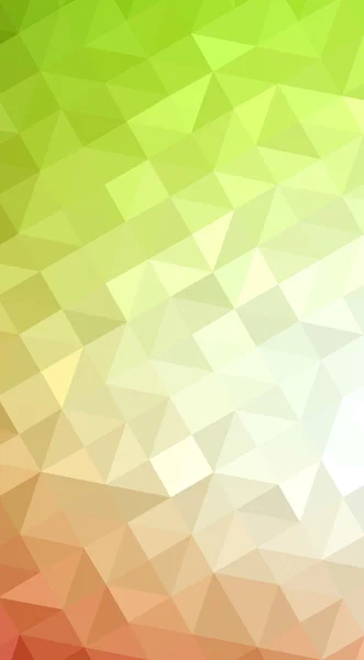 Multicolor röd, grön polygonal design illustration, som återrapporteras — Stockfoto