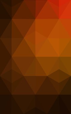 Üçgenler ve degrade origami tarzı oluşur koyu kırmızı köşeli tasarım deseni.