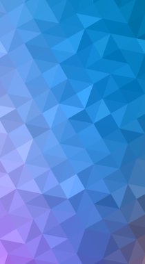 Çok renkli pembe, mavi poligonal tasarlamak, hangi consi