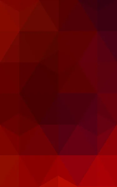 Modèle de conception polygonale rouge foncé, qui se composent de triangles et de dégradé dans le style origami . — Photo