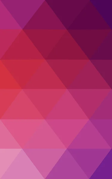 Multicolor różowy, czerwony, pomarańczowy projekt wielokątne wzór, który składa się z trójkątów i gradientu w stylu origami. — Zdjęcie stockowe